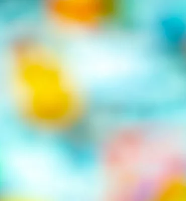 fond abstrait bleu avec des points jaune